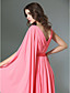  Chiffon Sheath/Column V-neck Floor-length Evening Dress inspired by Rebecca Hall Violante Placido