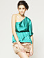  TS One-Shoulder Smooth Blouse Shirt