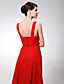  Sheath/Column Straps Ankle-length Chiffon Bridesmaid/Wedding Party Dress