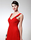  Sheath/Column Straps Ankle-length Chiffon Bridesmaid/Wedding Party Dress