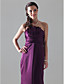  Sheath/Column Strapless Floor-length Satin Bridesmaid Dress