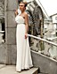  Clearance!Sheath/ Column One Shoulder Floor-length Chiffon Evening Dress