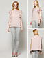  Layered Ruffles Loose Blouse / Women's Blouses (FF-D-CC1271001)