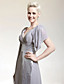  PORTSMOUTH - Kleid für Abendveranstaltung aus Chiffon und Elastische Seide