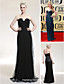  chiffon elastisk sateng skjede / kolonne stroppeløs fotsid kjole inspirert av Dianna Agron
