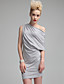  ts un hombro wrap mini vestido / inspirado en la moda de la pista