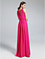  ATTY - Vestido de Dama de honor de Gasa
