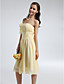  A-line Princess Sweetheart Knee-length Chiffon Bridesmaid Dress