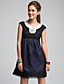  TS Stereoscopic Decoration Cape Sleeves Organza Dress