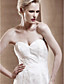  Trumpet/Mermaid Sweetheart Chapel Train Lace Wedding Dress