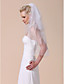  Four-tier Elbow Wedding Veil With Beaded Edge