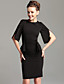  TS Vintage Style Open Sleeve Sheath Dress