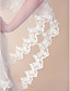  monistico veli da sposa valzer con bordo in pizzo applique