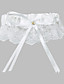  polyester avec porte-jarretelles de mariage perles
