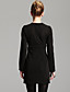  TS Mesh Deep V Sheath Dress