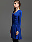  ts croisé knitteddress plissée conception ceinture