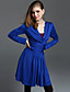  ts croisé knitteddress plissée conception ceinture