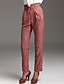  ts pu verfraaiing lint hoge taille broek