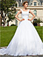  IMEYNA - Vestido de Noiva em Organza e Cetim