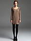  TS Hand-made Beaded V-neck Sweater Dress