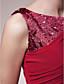  A-line Bateau Floor-length Chiffon Mother of the Bride Dress