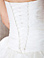  Ball Gown Sweetheart Chapel Train Taffeta Pick-Ups Wedding Dress