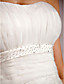  ADAMINA - Kleid für die Braut aus Organza und Spitze