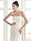  URSEL - Vestido de Novia de Satén elástico tejido
