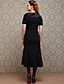 TS VINTAGE Feminine Fishtail Over-Knee Dress