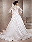  ELMA - Abito da Sposa in Raso e Pizzo