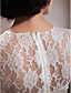  ELMA - Abito da Sposa in Raso e Pizzo