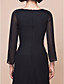  A-line V-neck Asymmetrical Chiffon And Matte Satin Mother Of The Bride Dress