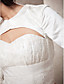  A-line Sweetheart Floor-length Lace And Satin Wedding Dress