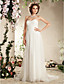  Sweetheart Neck Sweep/Brush Train Tulle Wedding Dress