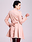  ts volant scollatura arco stile trench