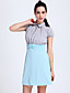  TS Contrast Colors Blouse Dress