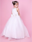  ISGARD - Kleid für Blumenmädchen aus Organza und Satin