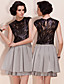  ts lentejuelas capas volante vestido