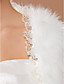  maniche lunghe giacca di pelliccia del faux nozze sposa / wrap (0.498-pj0069-2015)
