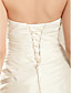  A-line Sweetheart Floor-length Taffeta Wedding Dress