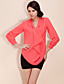  ts drapé col chemise blouse ample (plus de couleurs)