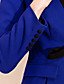  TS Contrast Color Bow Blazer