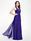  Sheath/Column Halter Floor-length Chiffon Bridesmaid Dress