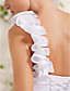  Ball Gown One Shoulder Short/Mini Taffeta Wedding Dress