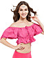  Women Dance Wear Linen Belly Top More Colors