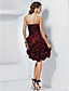  Ball Gown Sweetheart Strapless Short/Mini Taffeta Cocktail Dress