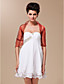 Rayon With Button and Pearls Special Occasion Shawl In Red