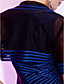  DOMITILLA - Robe de Cocktail Satin Tulle - Châle Inclus