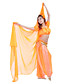  dancewear chiffon com beading topo barriga e calça para senhoras mais cores