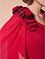  a-line cappuccio piano di lunghezza madre chiffon del vestito sposa